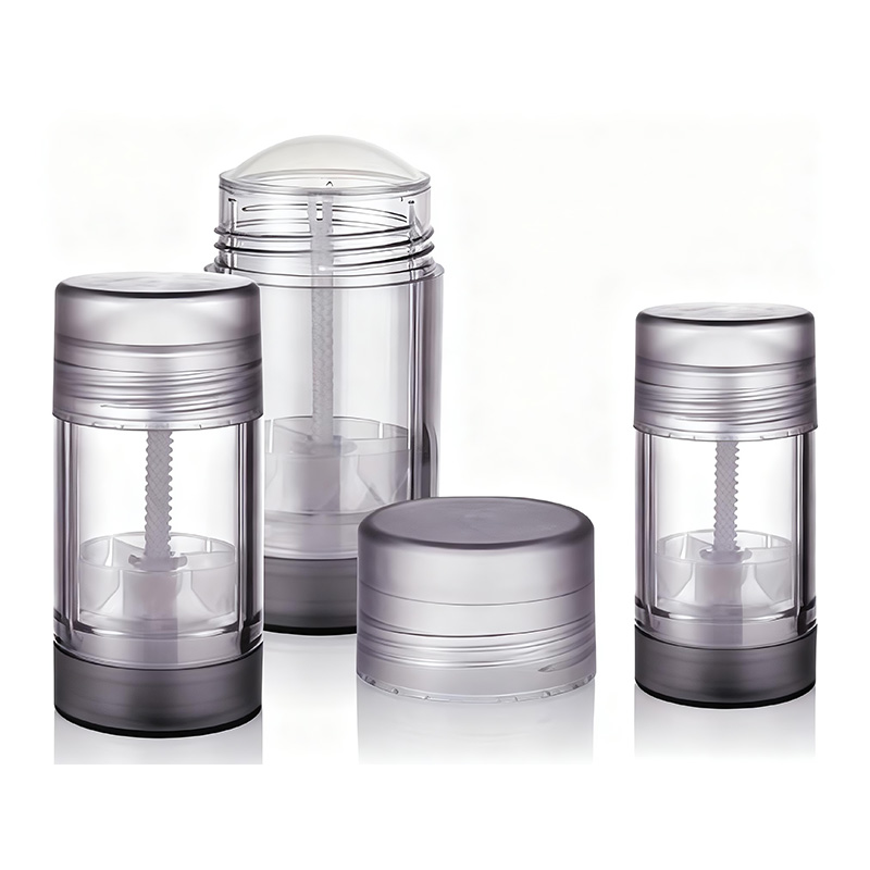 Transparenter Deodorant-Stick-Behälter aus Kunststoff