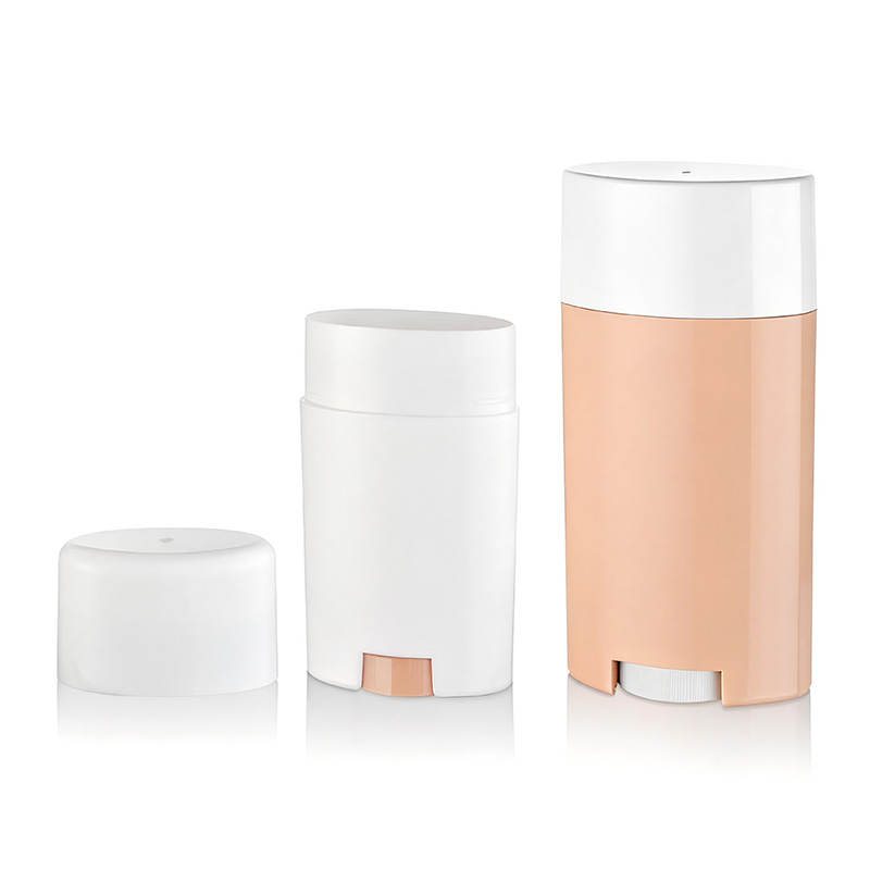 Fassungsvermögen: 50 Gramm/75 Gramm ovaler Deodorant-Stick-Behälter aus Kunststoff