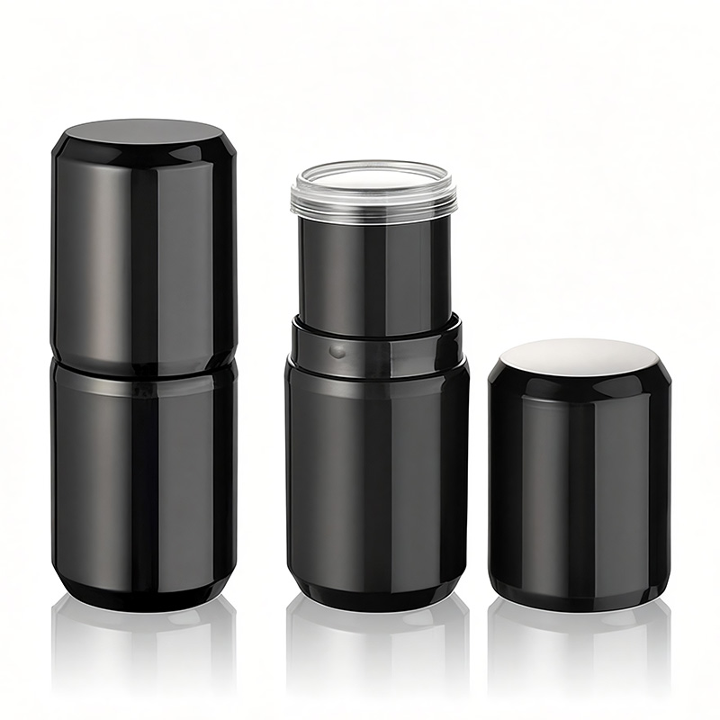 6 Gramm runder Mini-Highlighter-Deodorant-Stick aus Kunststoff aus Kunststoff