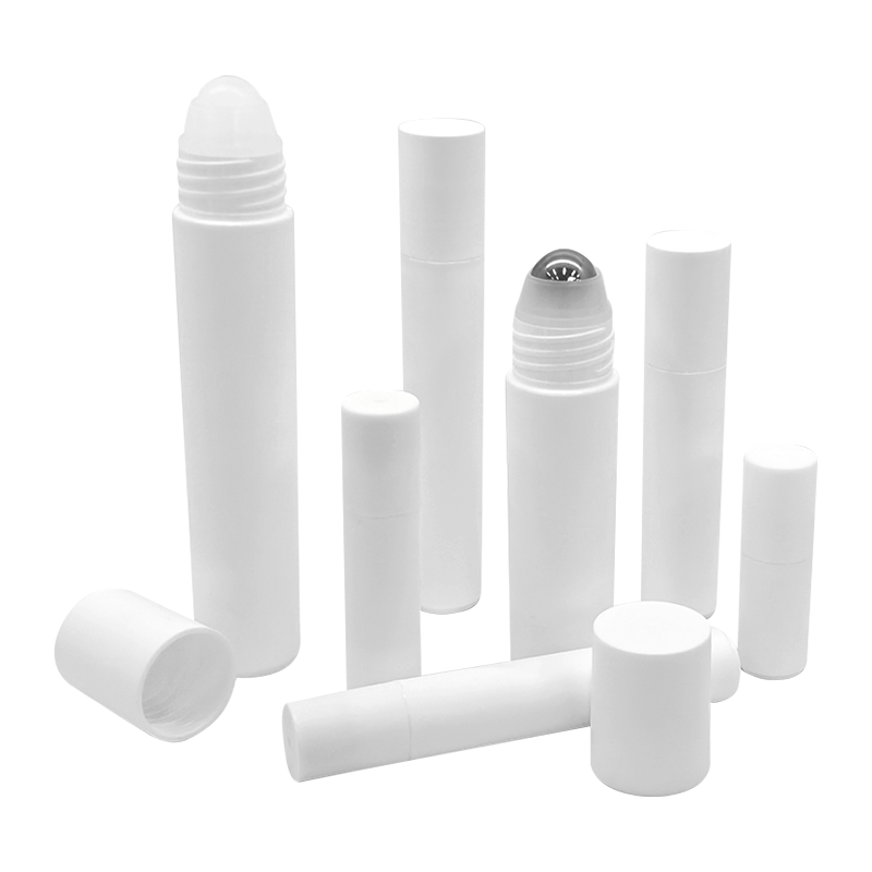 Komplette Roll-on-Flasche aus Kunststoff für Parfüm